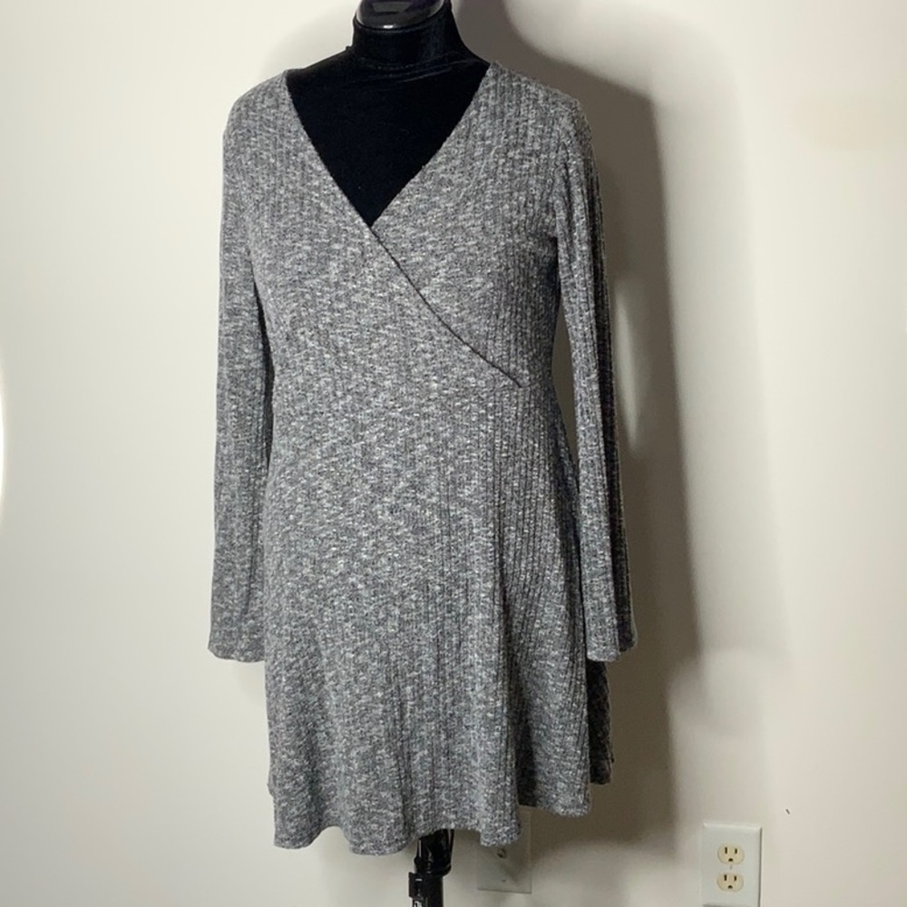 Mossimo Maternity Sweater Dress Gray